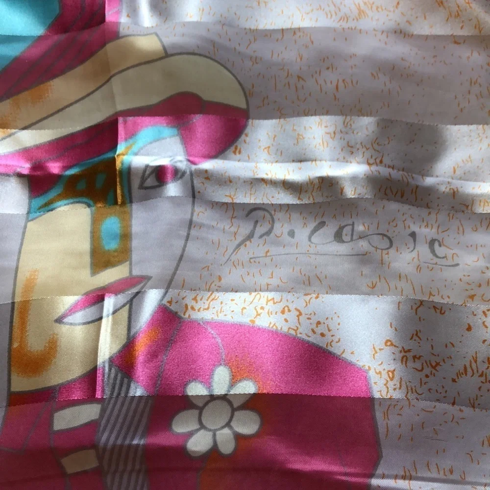 Picasso scarf 36x36 inch